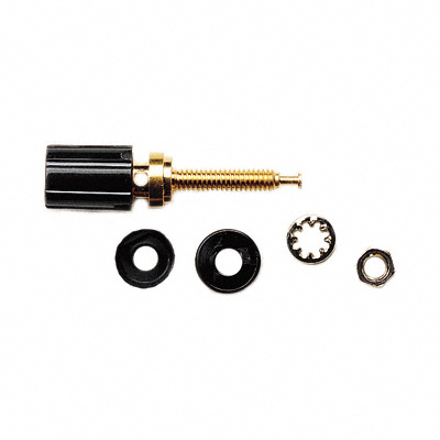 【3750-0】CONN BIND POST KNURLED BLACK