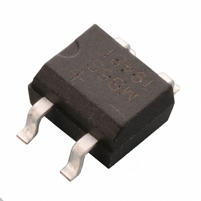 【MB6S】BRIDGE RECT 1P 600V 500MA MBS [digi-reel品]
