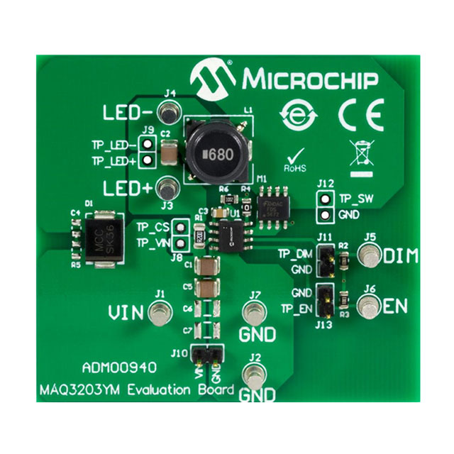 EVAL BOARD FOR MAQ3203【ADM00940】
