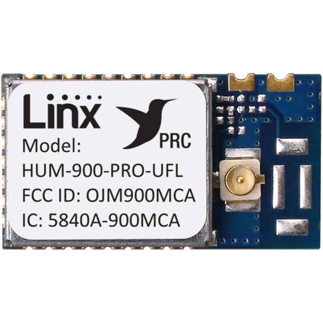 【HUM-900-PRC-UFL】RF TXRX MOD ISM<1GHZU.FL SMD