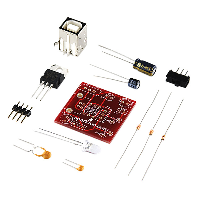 【08376】SPARKFUN BREADBOARD POWER SUPPLY