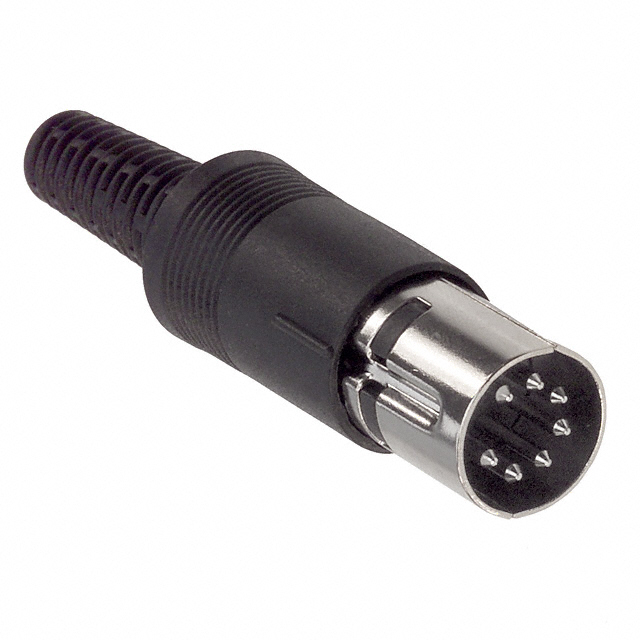 【SD-70】CONN PLUG MALE DIN 7P SOLDER CUP