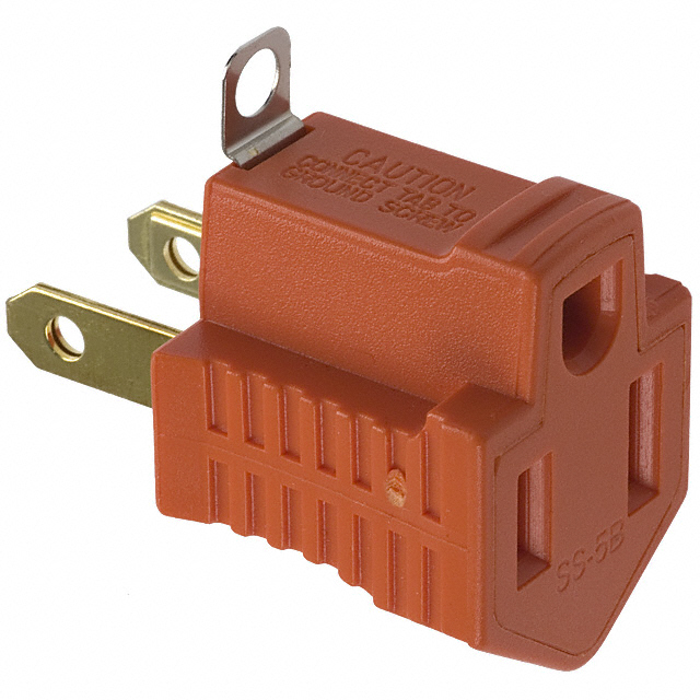 【738W-E-01】ADAPTER AC 3PRONG/2PRONG PLUG-IN