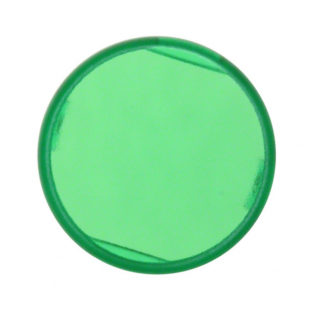 【A0163E】CONFIG SWITCH LENS GREEN ROUND