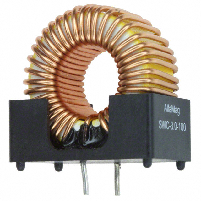 【SWC-3.0-100】FIXED IND 100UH 3A 40 MOHM TH