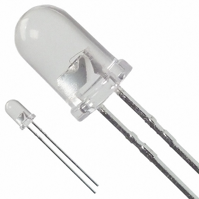【HLMP-C115】LED RED CLEAR T-1 3/4 T/H