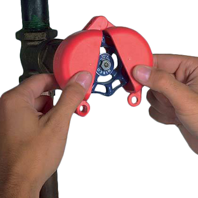 LOCKOUT GATE VALVE RED 1.0X2.5"【PSL-V2A】