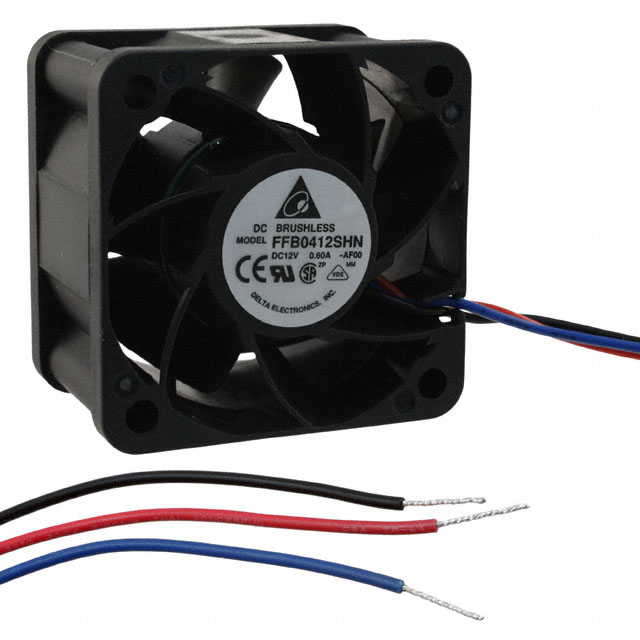 【FFB0412SHN-AF00】FAN AXIAL 40X28MM 12VDC WIRE