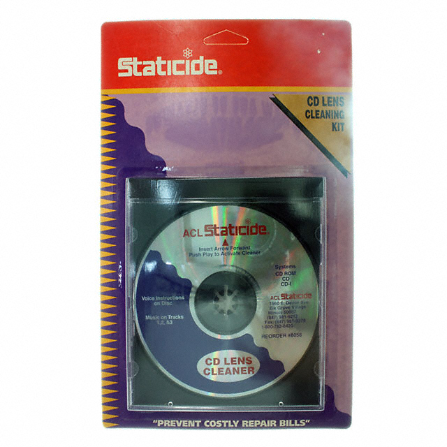 【8058】CLEANING KIT FOR CD ROM LENS