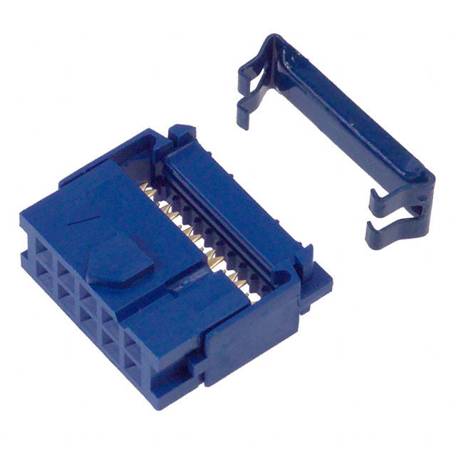 【CWR-217-10-0000】CONN RCPT 10POS IDC GOLD