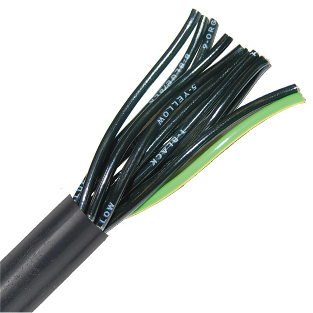 CABLE 3COND 16AWG BLACK 10'【201603】