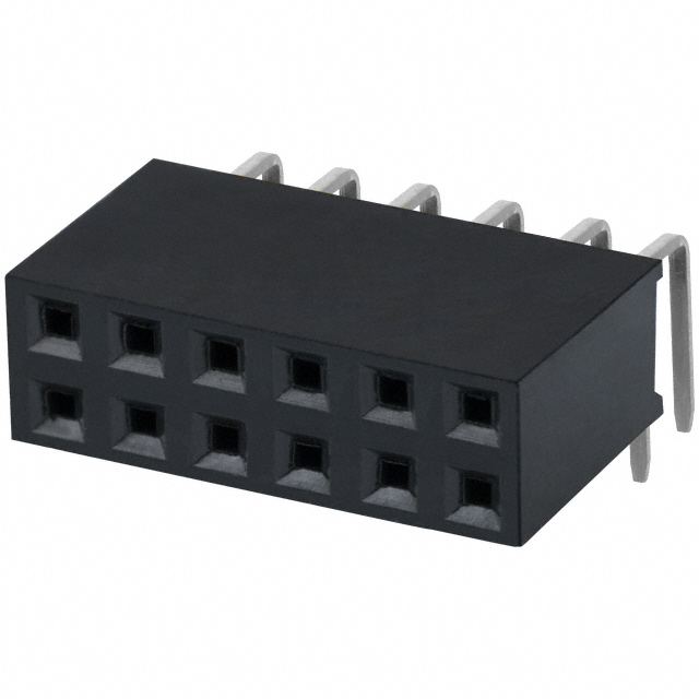 【PPTC062LJBN-RC】CONN HDR 12POS 0.1 TIN PCB R/A