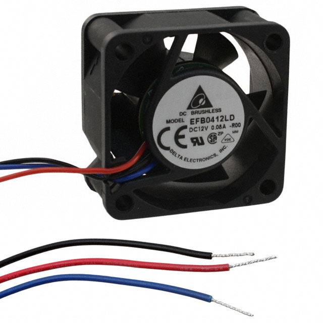 【EFB0412LD-R00】FAN AXIAL 40X20MM 12VDC WIRE