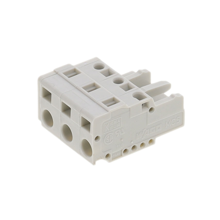 【721-203/026-000】TERM BLOCK PLUG 3POS 7.50MM