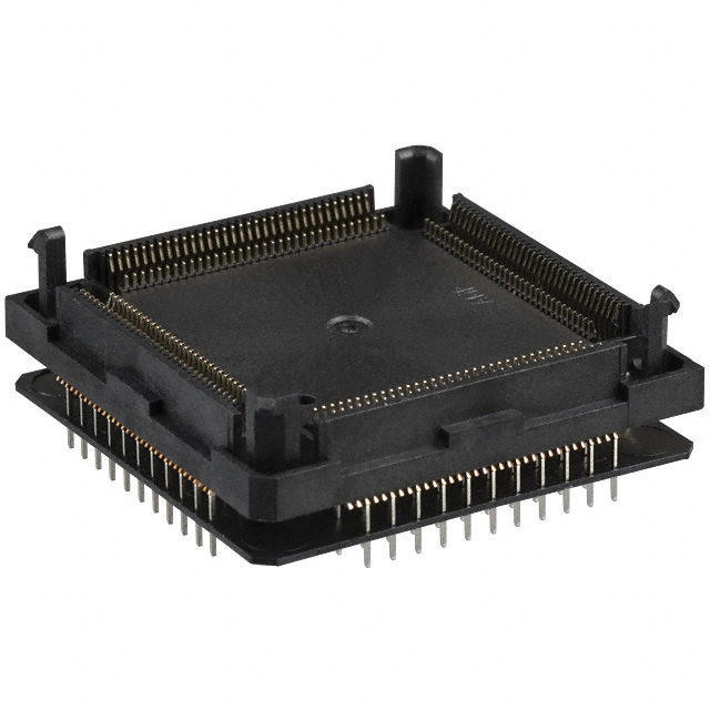 【2-821949-5】CONN SOCKET PQFP 132POS TIN-LEAD
