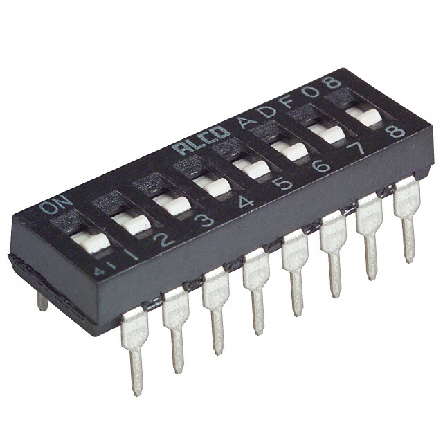 【1-1825002-3】SWITCH SLIDE DIP SPST 0.025A 24V