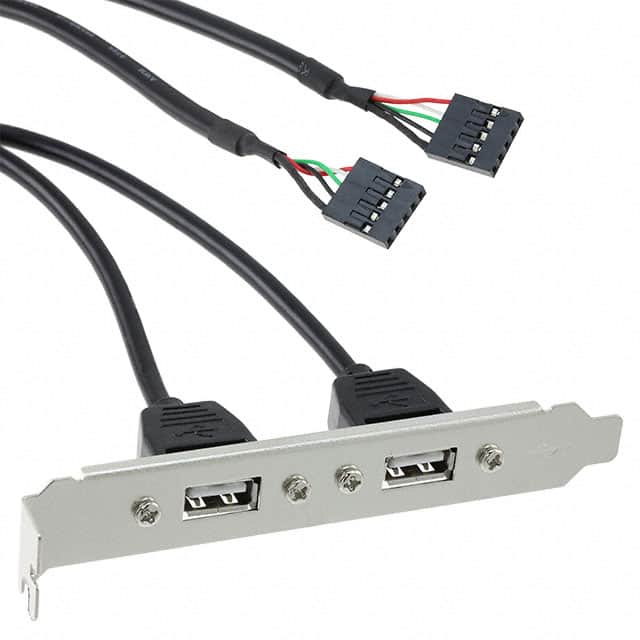 【102-1050-BL-00025】ADAPTER USB SLOTBRACKET 2.0
