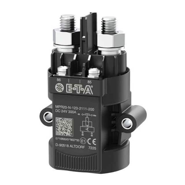 RELAY CON DC 12V 200A IP6K9K MPR20-N-112-1111-200 E-T-A製｜電子部品・半導体通販のマルツ