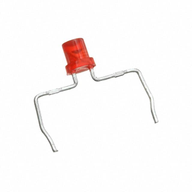 【10-2601.3172S】SINGLE LED 3MM ARCHED RED 2.0VDC