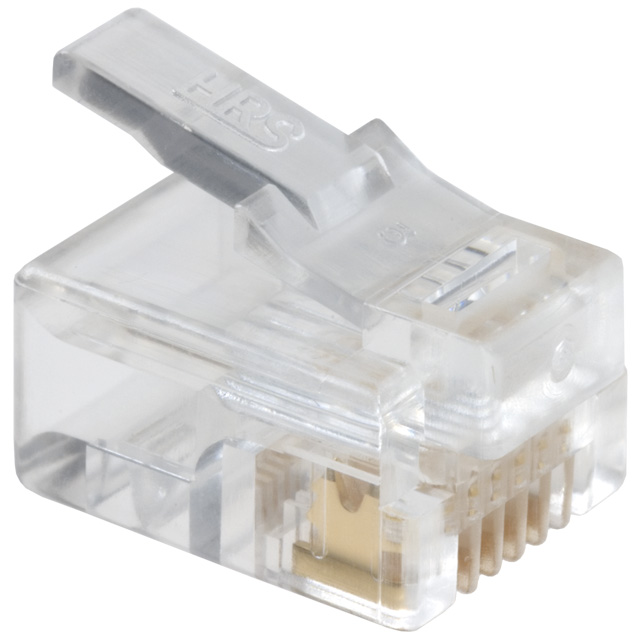 CONN MOD PLUG 6P6C UNSHIELDED TM4P-66P ヒロセ電機製｜電子部品・半導体通販のマルツ