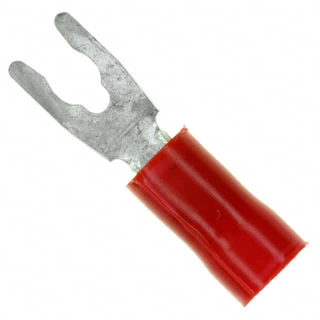 CONN SPADE TERM 16-22AWG #4 RED 1-1377173-4 AMP Connectors / TE ...