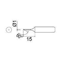 【900M-T-1C】こて先 1C型 900M/907/913/933用