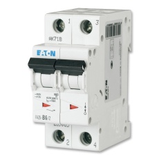 【FAZ6-C10/2】CIRCUIT BREAKER 2 POLE C TYP 10A
