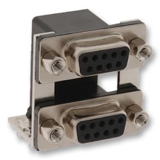【178-009-513R571】D SUB DUAL RECEPTACLE RECEPTACLE 9P