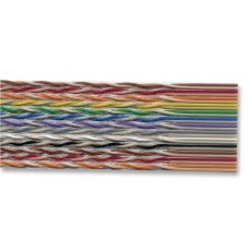 【1700/16】RIBBON CABLE 16WAY 30.5M 28AWG 50V