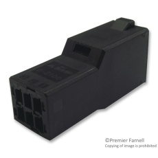【1-1318114-3】HOUSING PLUG CRIMP D-2100D 6WAY