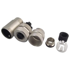 【SACC-M12FSB-5CON-PG9 SH AU】RECEPTACLE M12 PLUSCON B CODE 5 WAY