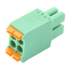【DFMC 1,5/ 4-ST-3,5】TERMINAL BLOCK PLUGGABLE 4POS 16AWG
