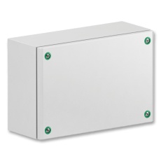 【NSYSBM404012】ENCLOSURE STEEL GREY 400X400X120MM