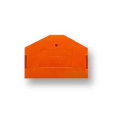 【280-313】END PLATE ORANGE 2.5MM WIDE