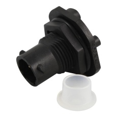 【UTS78E2P】CIRCULAR RECEPTACLE 2 WAY JAM NUT