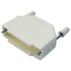 【MC-DPPK9-WHITE-K】BACKSHELL PLASTIC VERTICAL WHT 9WAY