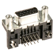 【ICD15S13E6GV00LF】RECEPTACLE D SUB THT R/A 15WAY