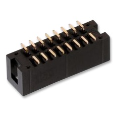 【61231420621】HEADER 2.54MM MALE SMT R/A 14WAY