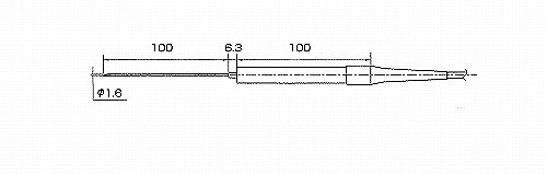 【LK-500】熱電対センサー(表面温度測定用)