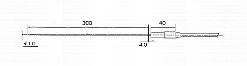 【LK-800】熱電対センサー(液体温度測定用)