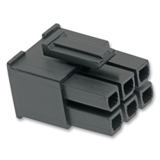 【171692-0106】CONNECTOR HOUSING RCPT 6POS