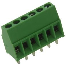 【282834-6】TERMINAL BLOCK WIRE TO BRD 6POS 16AWG