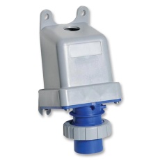 【216BS6W】CONN MAINS SOCKET 16A 250V BLUE