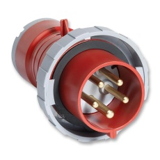 【432P6W】CONN MAINS PLUG 32A 415V RED