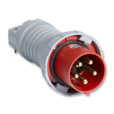 【463P6W】CONN MAINS PLUG 63A 415V RED