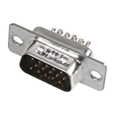 【L717HDE15P】CONNECTOR HD D SUB PLUG 15POS