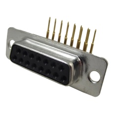 【L77DFA15S1AON】CONNECTOR D SUB RCPT 15POS