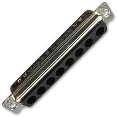 【L77TWC8W8S】CONNECTOR D SUB COMB RCPT DC-8W8