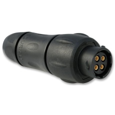 【UTS1JC104S】CONNECTOR CIRCULAR RCPT 4POS CABLE