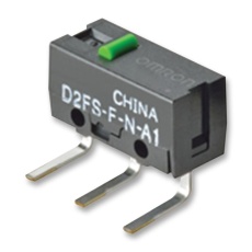 【D2FS-FL-N-A1】MICROSWITCH LEVER SPST 0.1A 6VDC